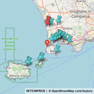 Mappa SP Monte di Procida, 80070 Bacoli NA, Italia (6.5975)