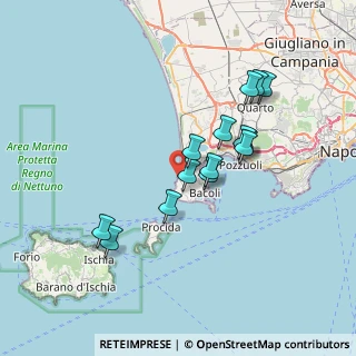 Mappa SP Monte di Procida, 80070 Bacoli NA, Italia (6.69143)