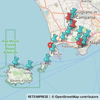 Mappa SP Monte di Procida, 80070 Bacoli NA, Italia (10.109)