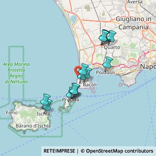 Mappa SP Monte di Procida, 80070 Bacoli NA, Italia (6.74214)