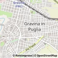 Kaart Gravina in Puglia