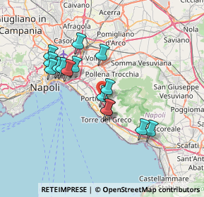 Mappa Vico Madonnelle, 80056 Ercolano NA, Italia (6.74333)