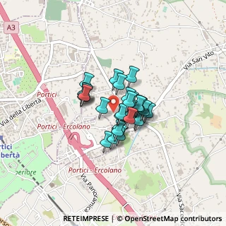 Mappa Vico Madonnelle, 80056 Ercolano NA, Italia (0.24667)
