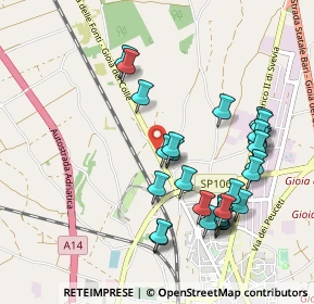 Mappa SP 82, 70023 Gioia del Colle BA, Italia (1.10345)