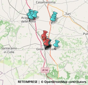 Mappa SP 82, 70023 Gioia del Colle BA, Italia (5.62688)