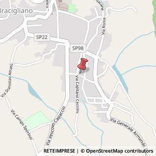 Mappa Via Giuseppe Verdi, 10, 84082 Bracigliano, Salerno (Campania)