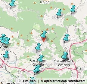 Mappa Via Giuseppe Verdi, 84082 Bracigliano SA, Italia (6.416)