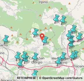 Mappa Via Giuseppe Verdi, 84082 Bracigliano SA, Italia (5.6455)