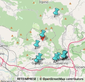 Mappa Via Giuseppe Verdi, 84082 Bracigliano SA, Italia (4.42182)