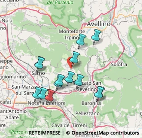 Mappa Via Giuseppe Verdi, 84082 Bracigliano SA, Italia (7.34929)
