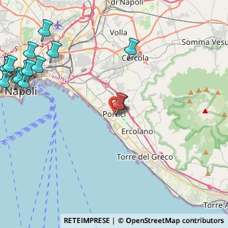 Mappa Via S, 80055 Portici NA, Italia (6.9975)