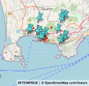 Mappa Via Gerolomini, 80078 Pozzuoli NA, Italia (2.88722)