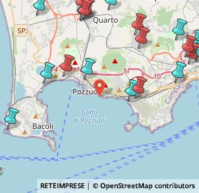 Mappa Via Gerolomini, 80078 Pozzuoli NA, Italia (6.2505)