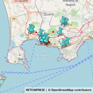 Mappa Via Gerolomini, 80078 Pozzuoli NA, Italia (2.60357)