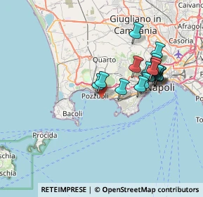 Mappa Via Gerolomini, 80078 Pozzuoli NA, Italia (7.295)