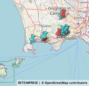 Mappa Via Gerolomini, 80078 Pozzuoli NA, Italia (6.55583)