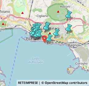 Mappa Via Gerolomini, 80078 Pozzuoli NA, Italia (1.26563)