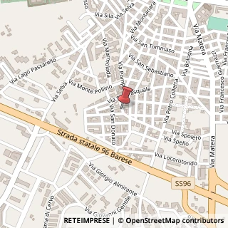 Mappa Via San Damiano,  20, 70022 Altamura, Bari (Puglia)