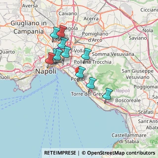 Mappa Via Gaetano Poli, 80055 Portici NA, Italia (6.5409090909091)
