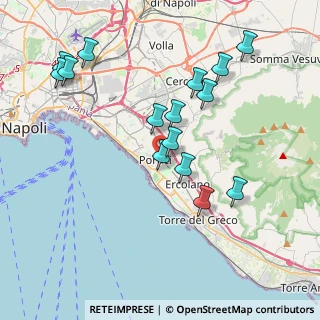 Mappa Via Gaetano Poli, 80055 Portici NA, Italia (4.2693333333333)