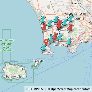 Mappa Piazza Gioacchino Rossini, 80040 Bacoli NA, Italia (7.31375)