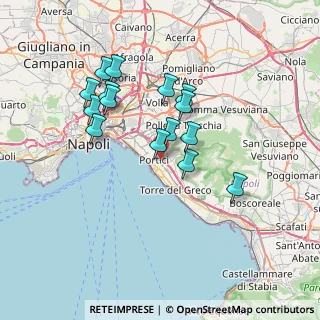 Mappa Viale Gioacchino Rossini, 80055 Portici NA, Italia (6.71533)