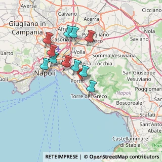 Mappa Viale Gioacchino Rossini, 80055 Portici NA, Italia (6.67)