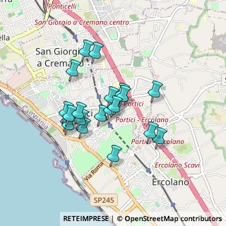 Mappa Viale Gioacchino Rossini, 80055 Portici NA, Italia (0.7695)