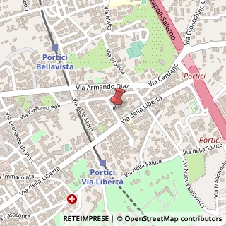 Mappa Viale Gioacchino Rossini,  5, 80055 Portici, Napoli (Campania)