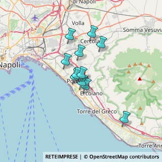 Mappa Viale Gioacchino Rossini, 80055 Portici NA, Italia (2.66182)