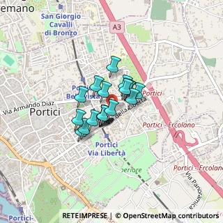 Mappa Viale Gioacchino Rossini, 80055 Portici NA, Italia (0.2475)