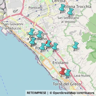 Mappa Viale Gioacchino Rossini, 80055 Portici NA, Italia (2.01833)