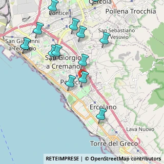 Mappa Viale Gioacchino Rossini, 80055 Portici NA, Italia (2.51786)