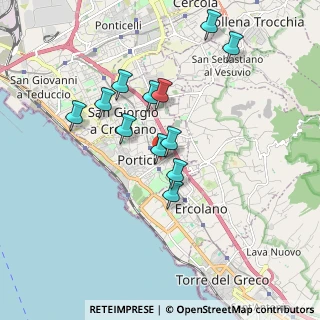 Mappa Viale Gioacchino Rossini, 80055 Portici NA, Italia (1.73333)