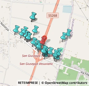 Mappa Via Domenico Ranieri, 80047 San Giuseppe Vesuviano NA, Italia (0.40714)