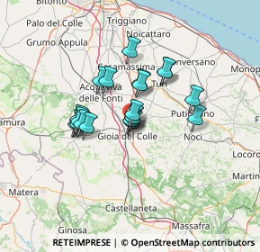 Mappa Via Francesco Marchitelli, 70023 Gioia del Colle BA, Italia (10.18)