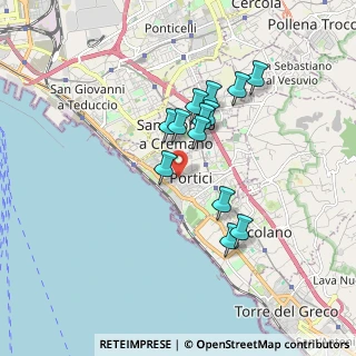 Mappa Traversa Leone, 80055 Portici NA, Italia (1.56077)