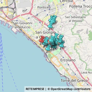 Mappa Traversa Leone, 80055 Portici NA, Italia (0.9905)