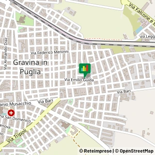 Mappa Via Emilio Guida,  183, 70024 Gravina in Puglia, Bari (Puglia)