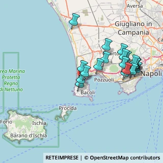 Mappa Fusaro, 80070 Bacoli NA, Italia (8.173)