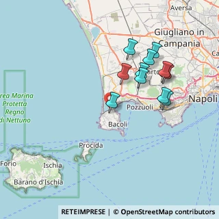Mappa Fusaro, 80070 Bacoli NA, Italia (7.56182)