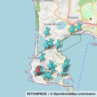 Mappa Fusaro, 80070 Bacoli NA, Italia (2.255)