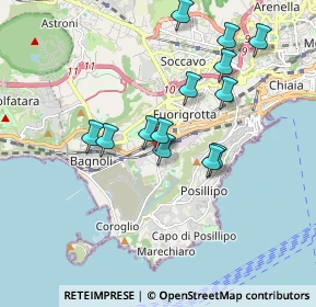 Mappa Via Cesare Fera, 80124 Napoli NA, Italia (1.75462)