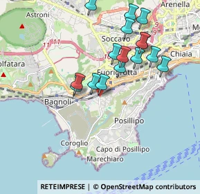 Mappa Via Cesare Fera, 80124 Napoli NA, Italia (1.91563)