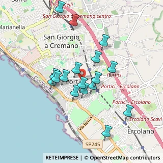 Mappa 80055 Portici NA, Italia (0.87765)