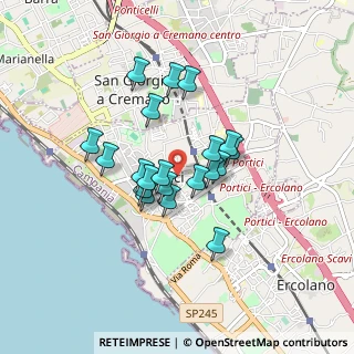 Mappa Viale Tiziano Vecellio, 80055 Portici NA, Italia (0.706)