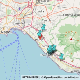 Mappa 80055 Portici NA, Italia (3.78273)