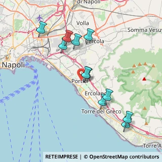 Mappa 80055 Portici NA, Italia (4.23455)