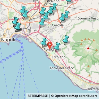 Mappa 80055 Portici NA, Italia (5.9115)