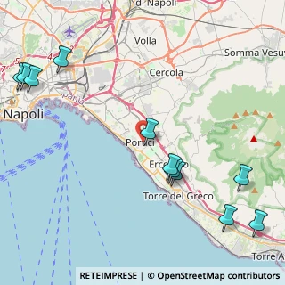 Mappa 80055 Portici NA, Italia (6.08182)